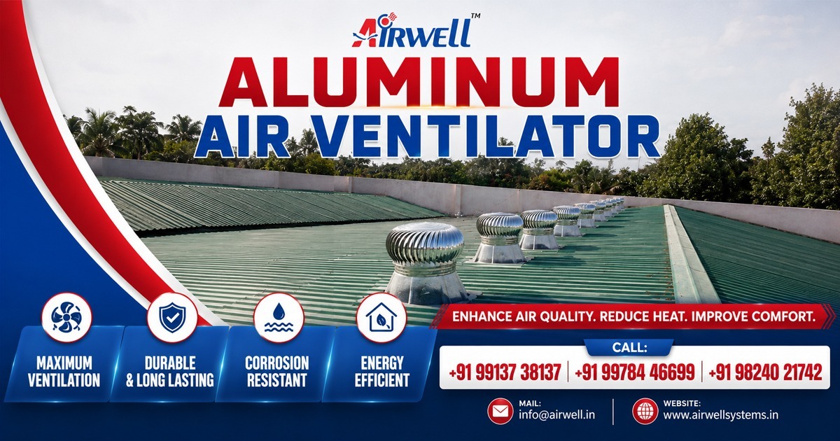 Aluminum Air Ventilator in Tamil Nadu