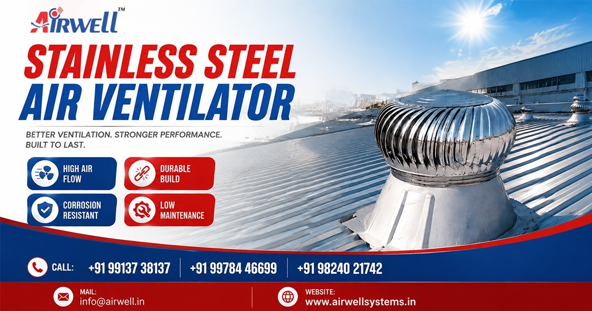 Stainless Steel Air Ventilator in Telangana