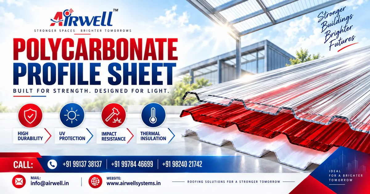 Polycarbonate Profile Sheet in Raigarh