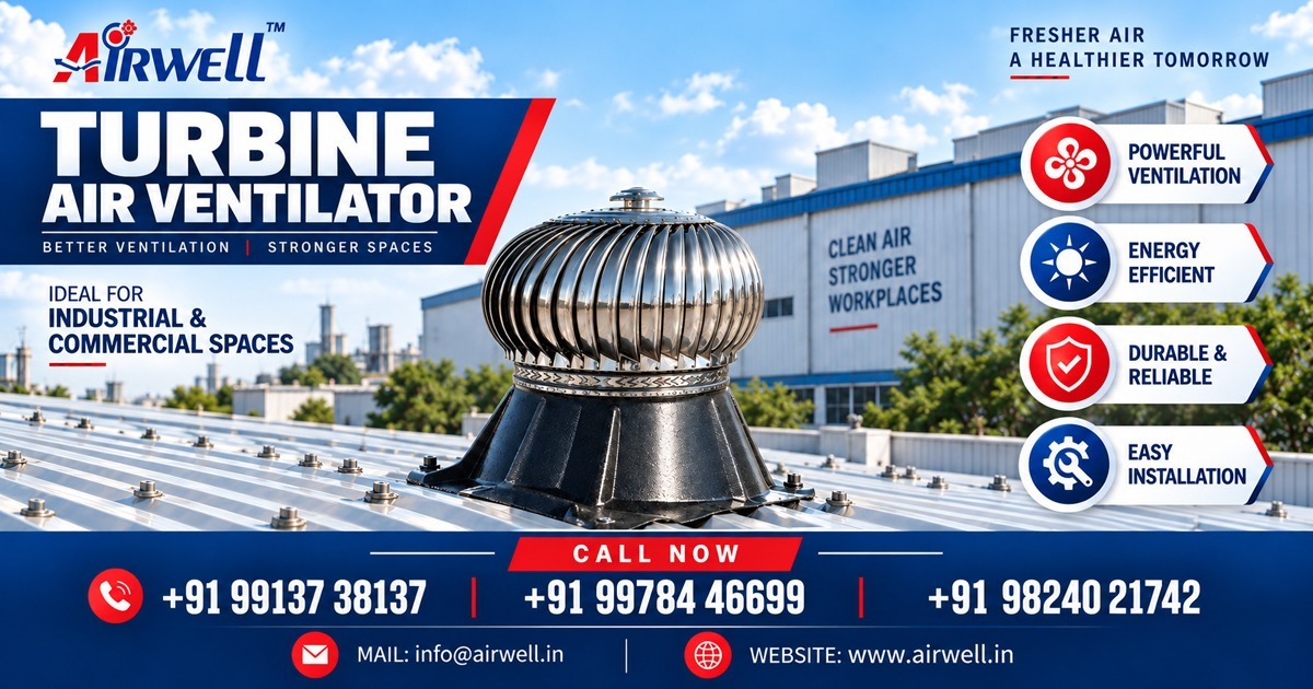 Turbine Air Ventilator in Raigarh