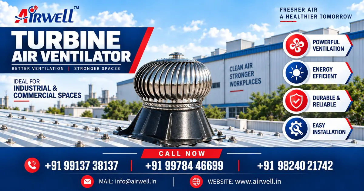 Turbine Air Ventilator in Raigarh