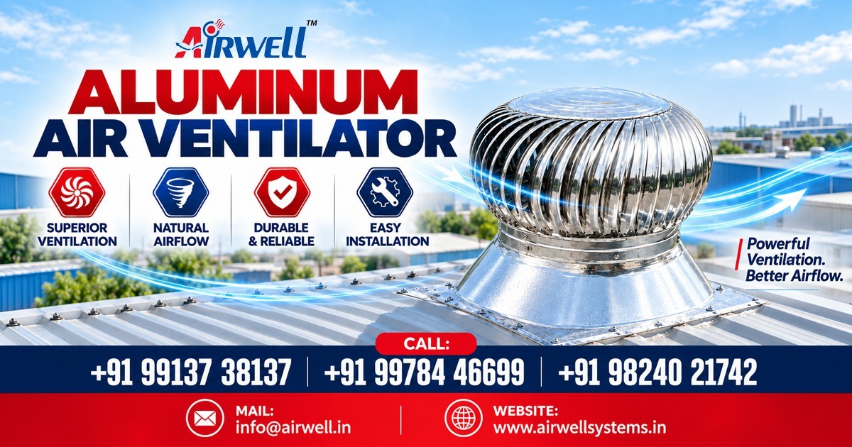 Aluminum Air Ventilator in Raigarh