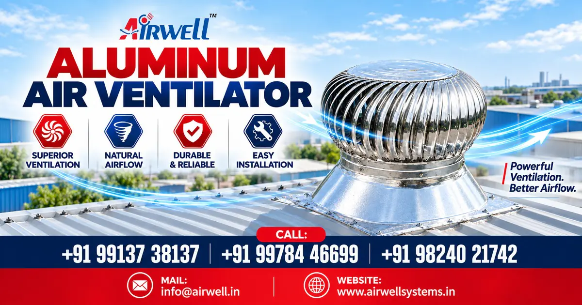 Aluminum Air Ventilator in Raigarh