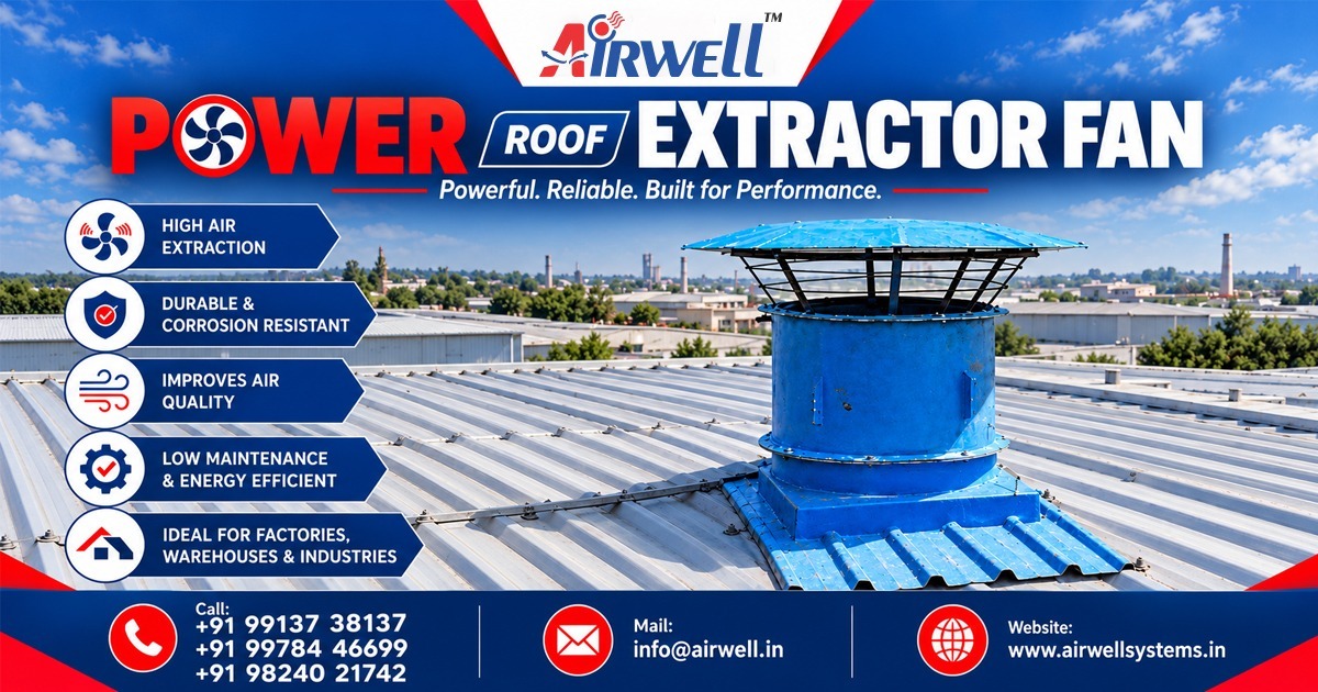 Power Roof Extraction Fan in Raigarh
