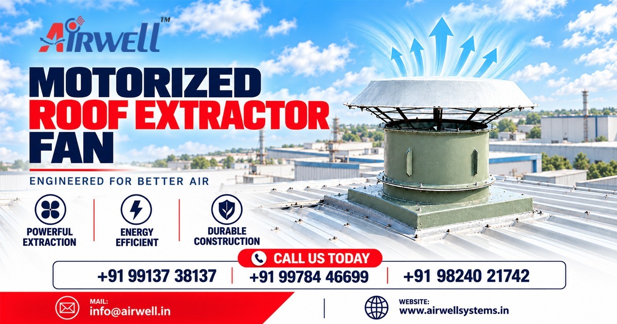 Motorized Roof Extractor Fan in Punjab