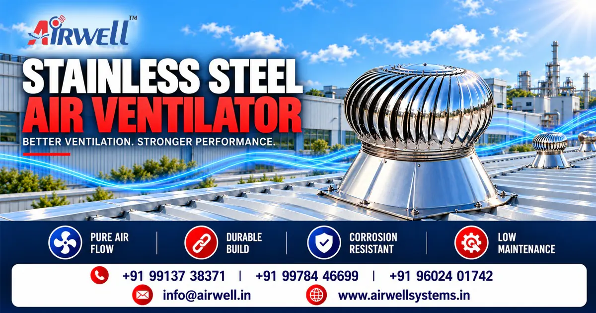 Stainless Steel Air Ventilator in Haryana